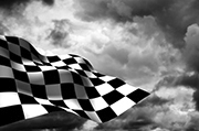 Checkered flag